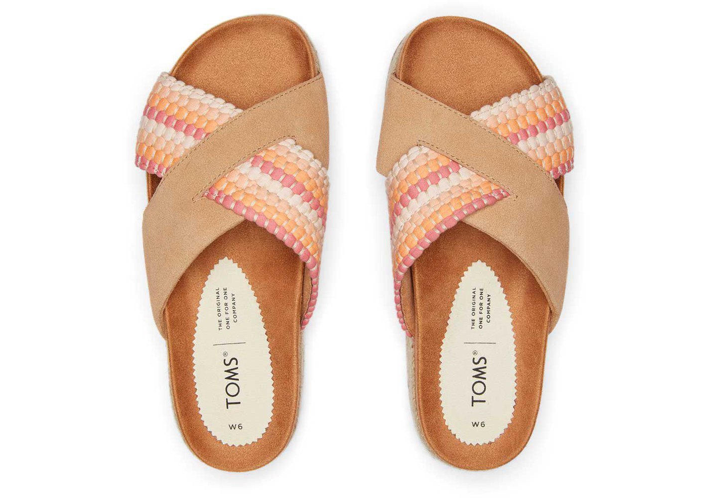 Toms Paloma Suede Sandals Orange - Womens - 14350-DSLA